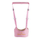 Pink baby walking assistant with 'Walking Assistant' text on a white background