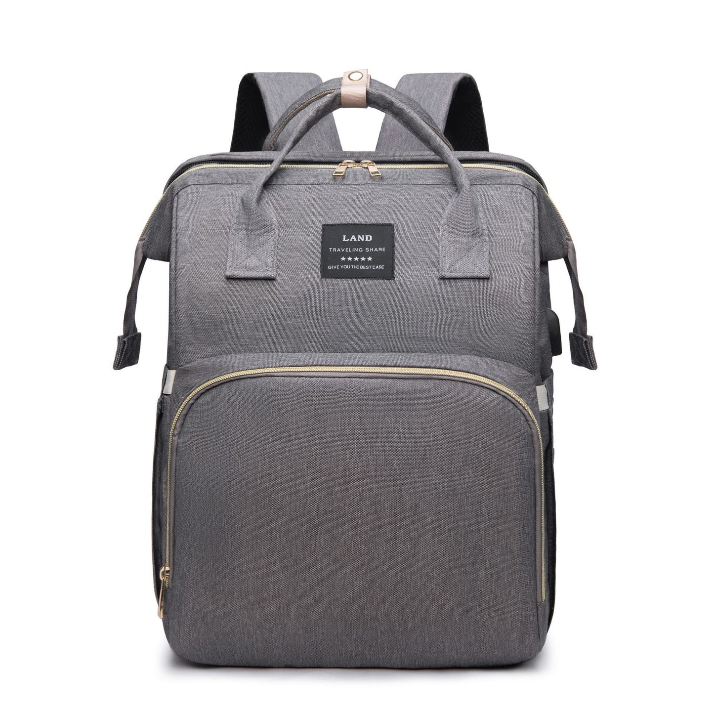 Mummy Baby Crib Backpack Large Capacity Insulated Bag