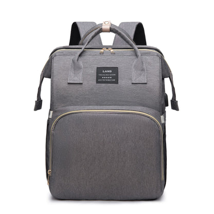 Mummy Baby Crib Backpack Large Capacity Insulated Bag