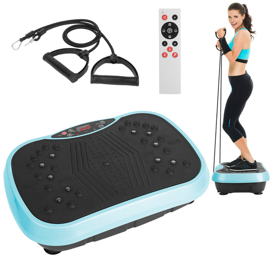 Vibration Exercise Machine With Resistant Bands